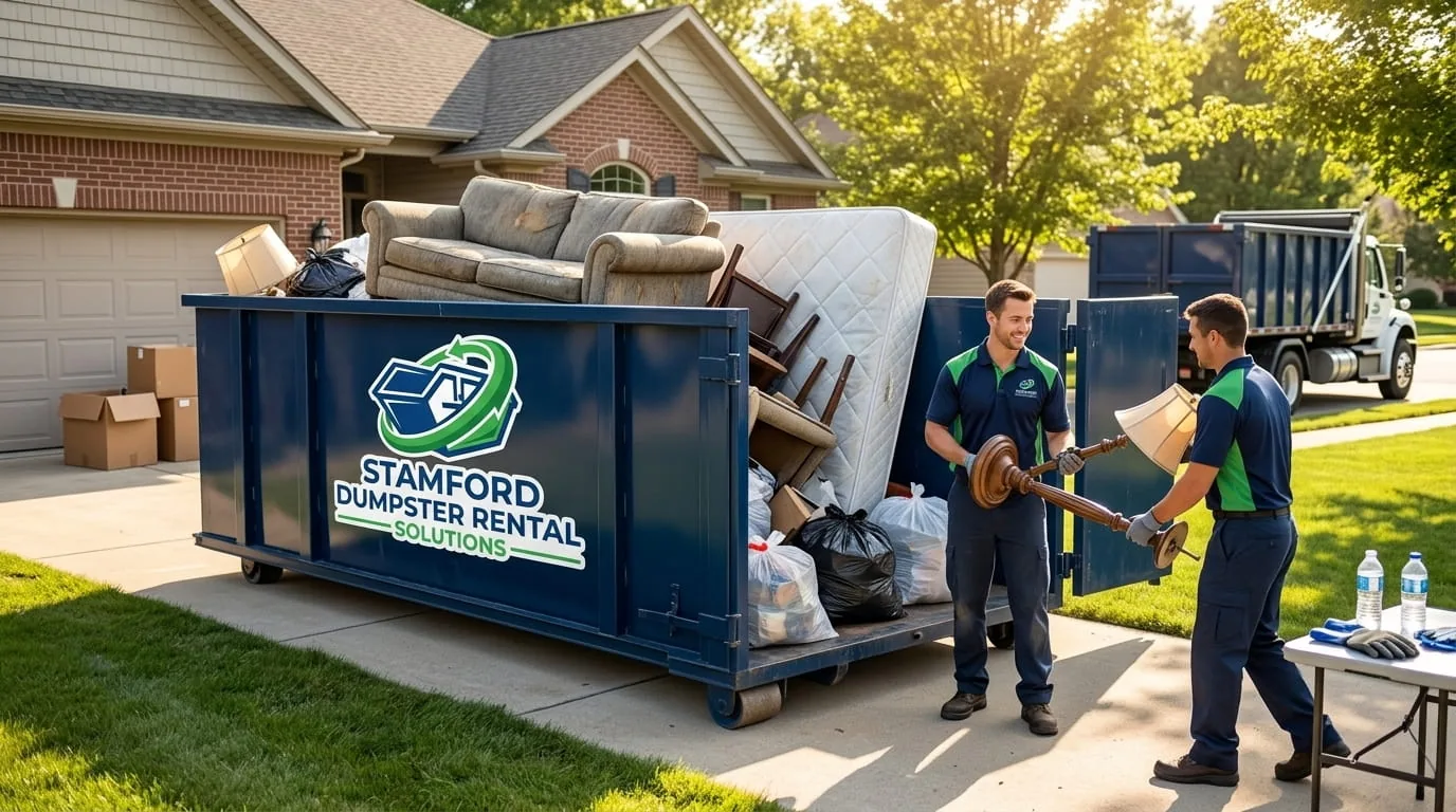 40 Yard Dumpster in Stamford CT